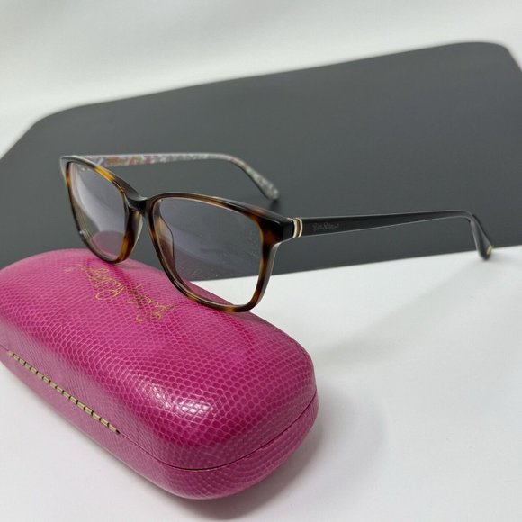 Lilly Pulitzer Delfina TO  tortoise Eyeglasses 51 [] 16 135 - Picture 3 of 16